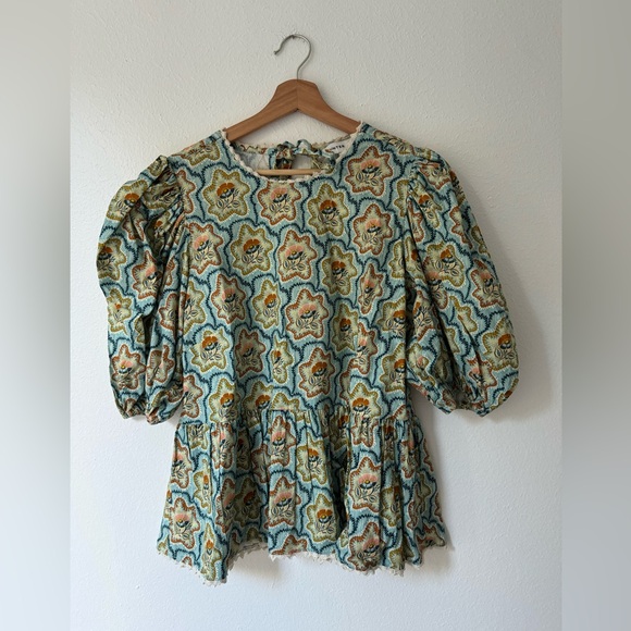 Hunter Bell Lenny Top | Tea Time Floral - Picture 3 of 10